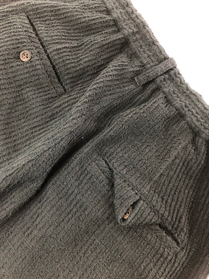 【中古品】【メンズ】 ANCELLM アンセルム CUT STRIPE EASY SLACKS カット ストライプ イージー スラックス ボトムス 151-260714-rt-04-tag サイズ：1 カラー：ブラック 万代Net店