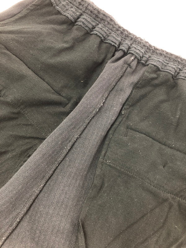 【中古品】【メンズ】 ANCELLM アンセルム CUT STRIPE EASY SLACKS カット ストライプ イージー スラックス ボトムス 151-260714-rt-04-tag サイズ：1 カラー：ブラック 万代Net店