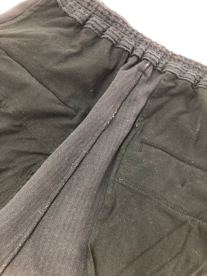 【中古品】【メンズ】 ANCELLM アンセルム CUT STRIPE EASY SLACKS カット ストライプ イージー スラックス ボトムス 151-260714-rt-04-tag サイズ：1 カラー：ブラック 万代Net店
