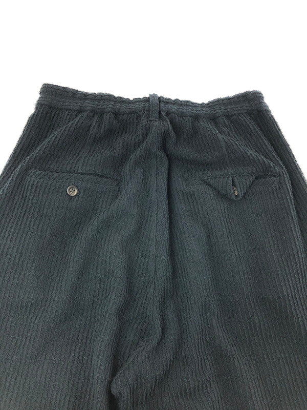 【中古品】【メンズ】 ANCELLM アンセルム CUT STRIPE EASY SLACKS カット ストライプ イージー スラックス ボトムス 151-260714-rt-04-tag サイズ：1 カラー：ブラック 万代Net店