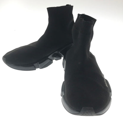 【中古品】【メンズ】 BALENCIAGA バレンシアガ SPEED TRAINER スピード トレーナー スニーカー 靴 162-260717-rt-08-tagh サイズ：26.5cm US7 カラー：ブラック 万代Net店