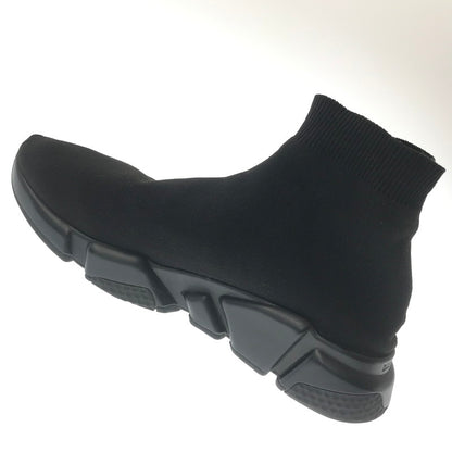 【中古品】【メンズ】 BALENCIAGA バレンシアガ SPEED TRAINER スピード トレーナー スニーカー 靴 162-260717-rt-08-tagh サイズ：26.5cm US7 カラー：ブラック 万代Net店