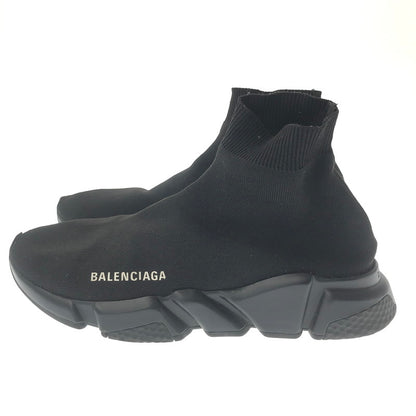 【中古品】【メンズ】 BALENCIAGA バレンシアガ SPEED TRAINER スピード トレーナー スニーカー 靴 162-260717-rt-08-tagh サイズ：26.5cm US7 カラー：ブラック 万代Net店