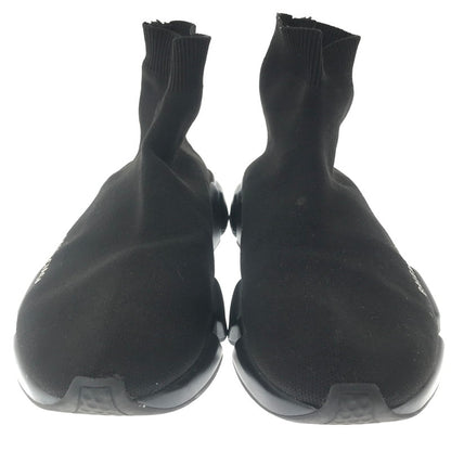 【中古品】【メンズ】 BALENCIAGA バレンシアガ SPEED TRAINER スピード トレーナー スニーカー 靴 162-260717-rt-08-tagh サイズ：26.5cm US7 カラー：ブラック 万代Net店