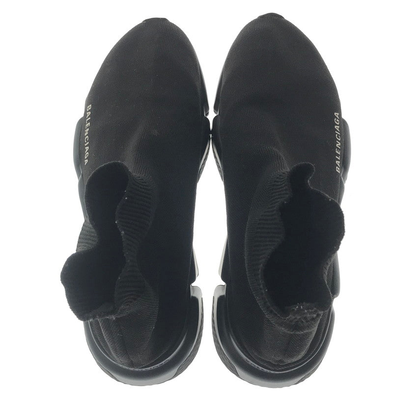 【中古品】【メンズ】 BALENCIAGA バレンシアガ SPEED TRAINER スピード トレーナー スニーカー 靴 162-260717-rt-08-tagh サイズ：26.5cm US7 カラー：ブラック 万代Net店