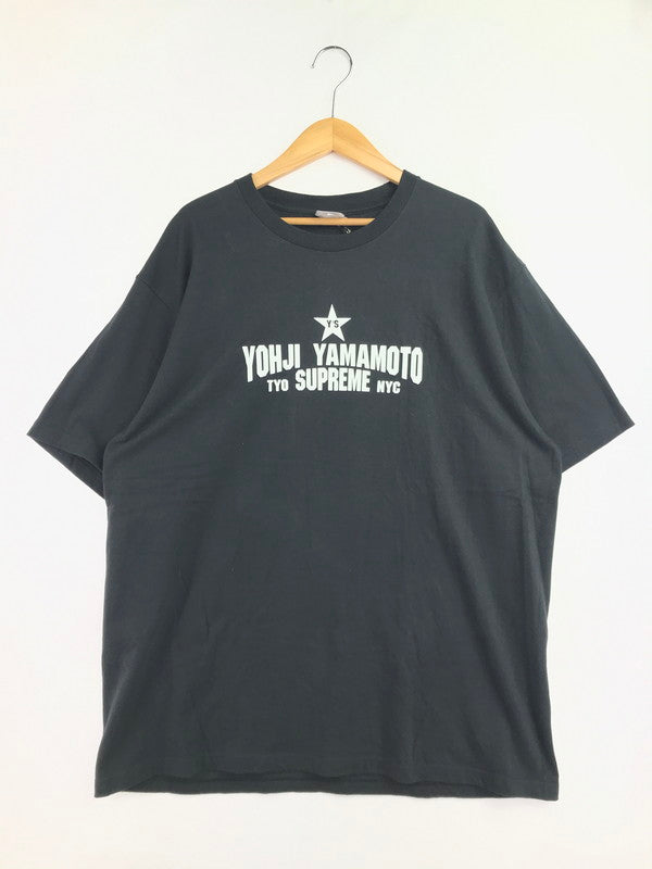【中古品】【メンズ】 SUPREME シュプリーム × Y'S ワイズ コラボ 25FW STAR TEE 25年 秋冬 スター Tシャツ 半袖Tシャツ トップス 149-260719-rt-14-tagh サイズ：XL カラー：ブラック 万代Net店
