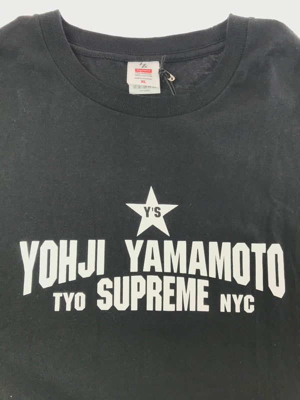 【中古品】【メンズ】 SUPREME シュプリーム × Y'S ワイズ コラボ 25FW STAR TEE 25年 秋冬 スター Tシャツ 半袖Tシャツ トップス 149-260719-rt-14-tagh サイズ：XL カラー：ブラック 万代Net店