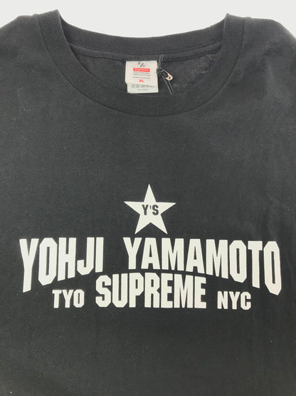 【中古品】【メンズ】 SUPREME シュプリーム × Y'S ワイズ コラボ 25FW STAR TEE 25年 秋冬 スター Tシャツ 半袖Tシャツ トップス 149-260719-rt-14-tagh サイズ：XL カラー：ブラック 万代Net店