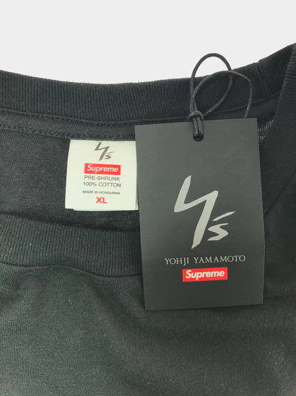 【中古品】【メンズ】 SUPREME シュプリーム × Y'S ワイズ コラボ 25FW STAR TEE 25年 秋冬 スター Tシャツ 半袖Tシャツ トップス 149-260719-rt-14-tagh サイズ：XL カラー：ブラック 万代Net店