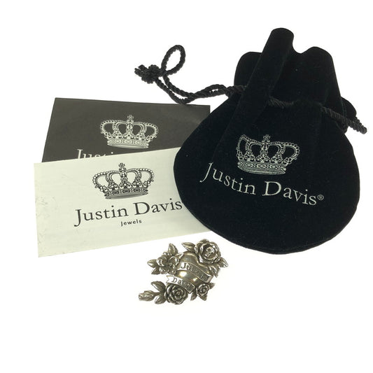 【中古品】【メンズ】 JUSTIN DAVIS ジャスティンデイビス TATOO ENERGY SPJ319 タトゥー エナジー ペンダントトップ アクセサリー 192-260714-YY-02-tagh カラー：シルバー 万代Net店