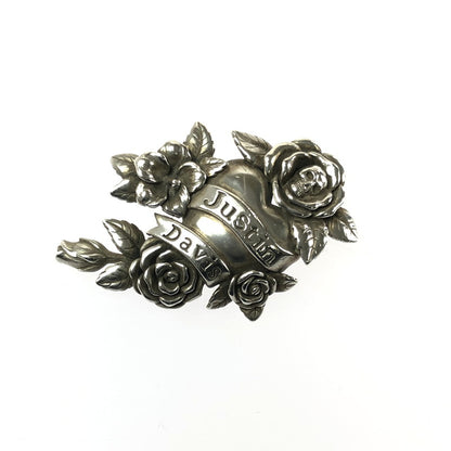 【中古品】【メンズ】 JUSTIN DAVIS ジャスティンデイビス TATOO ENERGY SPJ319 タトゥー エナジー ペンダントトップ アクセサリー 192-260714-YY-02-tagh カラー：シルバー 万代Net店