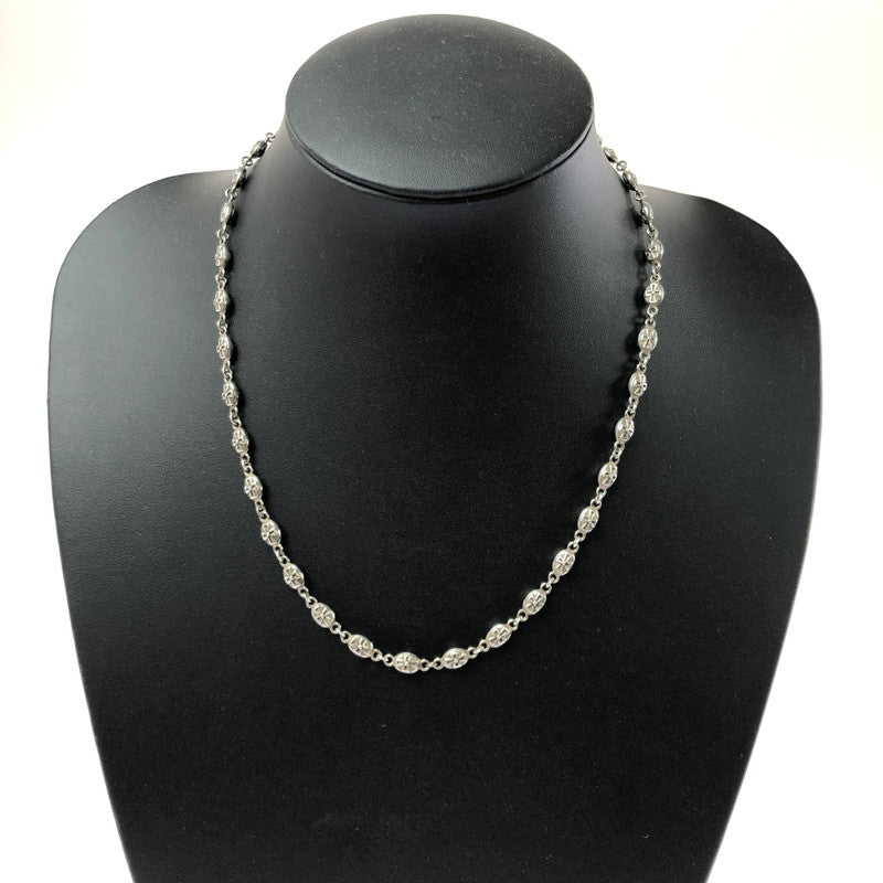 【中古品】【メンズ】 JUSTIN DAVIS ジャスティンデイビス HEAVY CROSS SNJ121 ヘビークロス チェーン ネックレス アクセサリー 192-260714-YY-03-tagh カラー：シルバー 万代Net店