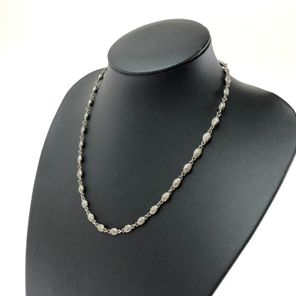 【中古品】【メンズ】 JUSTIN DAVIS ジャスティンデイビス HEAVY CROSS SNJ121 ヘビークロス チェーン ネックレス アクセサリー 192-260714-YY-03-tagh カラー：シルバー 万代Net店