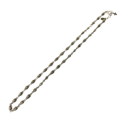 【中古品】【メンズ】 JUSTIN DAVIS ジャスティンデイビス HEAVY CROSS SNJ121 ヘビークロス チェーン ネックレス アクセサリー 192-260714-YY-03-tagh カラー：シルバー 万代Net店