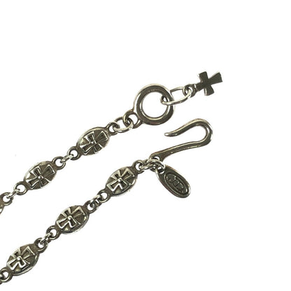 【中古品】【メンズ】 JUSTIN DAVIS ジャスティンデイビス HEAVY CROSS SNJ121 ヘビークロス チェーン ネックレス アクセサリー 192-260714-YY-03-tagh カラー：シルバー 万代Net店