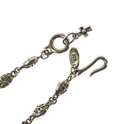 【中古品】【メンズ】 JUSTIN DAVIS ジャスティンデイビス HEAVY CROSS SNJ121 ヘビークロス チェーン ネックレス アクセサリー 192-260714-YY-03-tagh カラー：シルバー 万代Net店