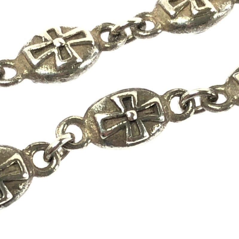 【中古品】【メンズ】 JUSTIN DAVIS ジャスティンデイビス HEAVY CROSS SNJ121 ヘビークロス チェーン ネックレス アクセサリー 192-260714-YY-03-tagh カラー：シルバー 万代Net店