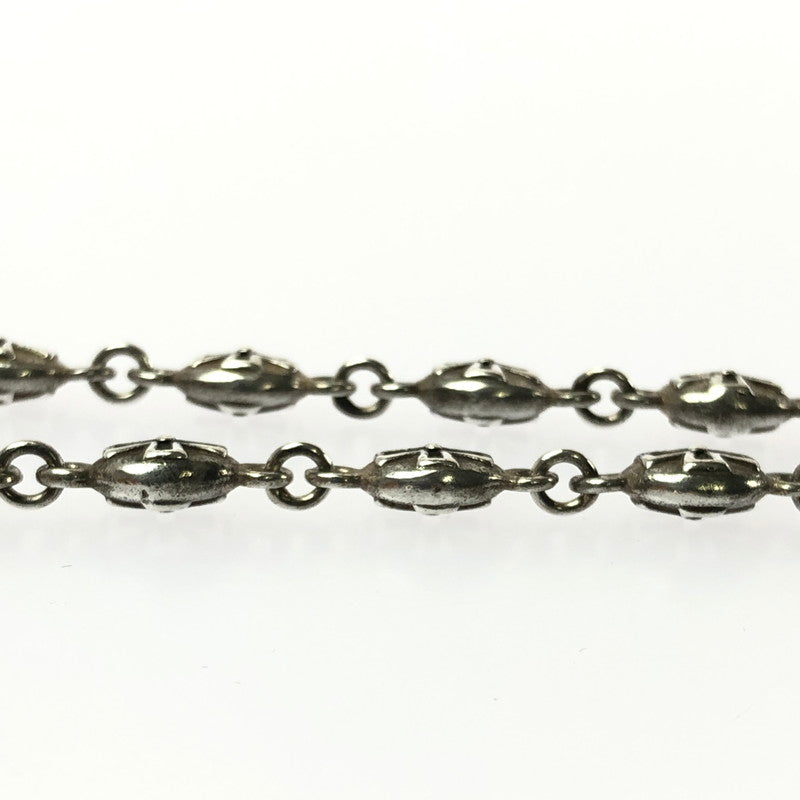 【中古品】【メンズ】 JUSTIN DAVIS ジャスティンデイビス HEAVY CROSS SNJ121 ヘビークロス チェーン ネックレス アクセサリー 192-260714-YY-03-tagh カラー：シルバー 万代Net店