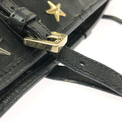 【現状渡し品】【メンズ】 JIMMY CHOO ジミーチュウ SASHA BLACK サーシャ ブラック カバン 180-260717-rt-26-tagh カラー：ブラック 万代Net店