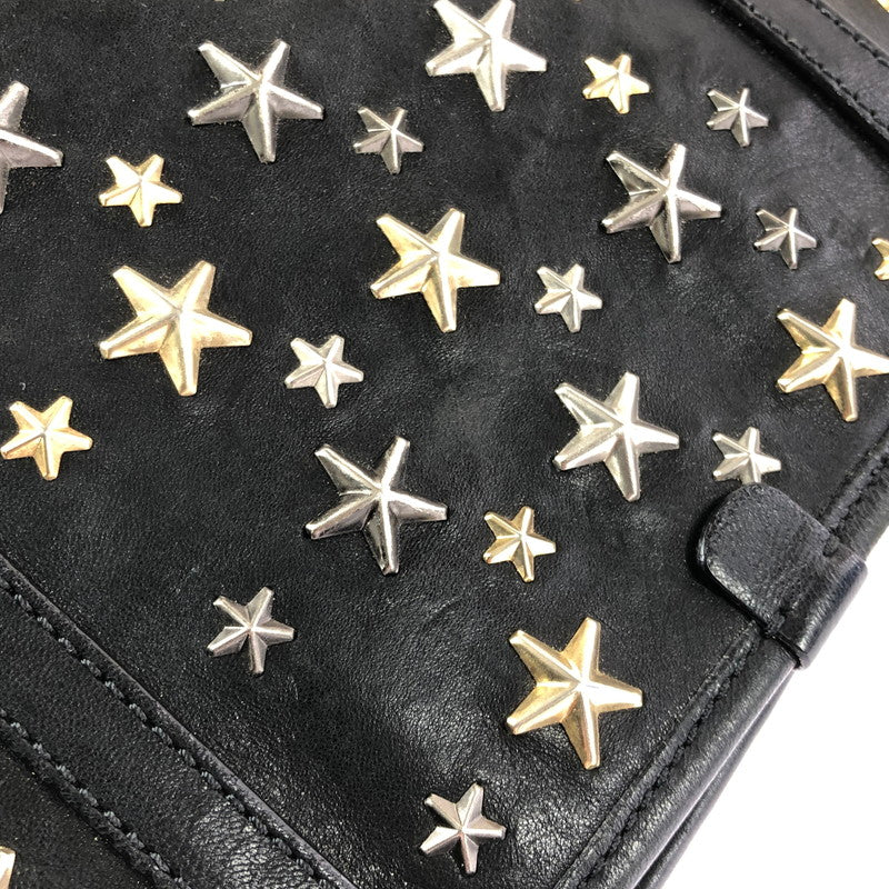 【現状渡し品】【メンズ】 JIMMY CHOO ジミーチュウ SASHA BLACK サーシャ ブラック カバン 180-260717-rt-26-tagh カラー：ブラック 万代Net店