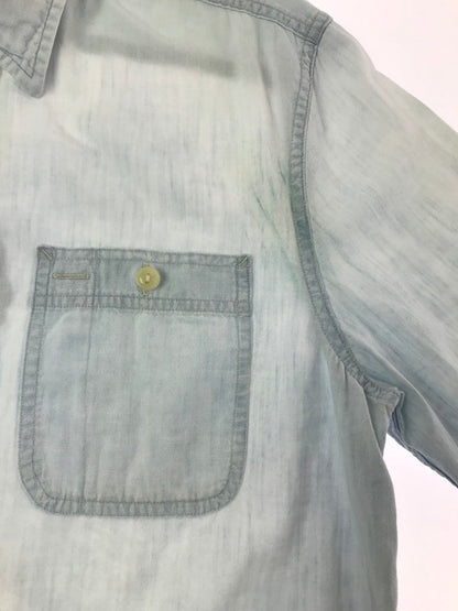 【中古品】【メンズ】 POLO RALPH LAUREN ポロ・ラルフローレン POLO BEAR BD L/S SHIRT 0200011589 ポロ ベア ボタンダウン ロングスリーブ シャツ 147-260717-rt-14-tagh サイズ：M カラー：ブルー 万代Net店