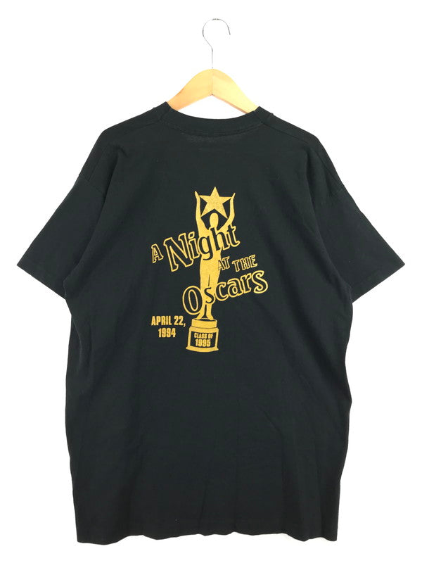 【現状渡し品】【メンズ】 JUNIOR PROM 94 ジュニア プロム 94 FRUIT OF THE LOOM フルーツ オブ ザ ルーム 1994 A NIGHT AT THE OSCARS T-SHIRT 146-260726-rt-07-tagh サイズ：XL カラー：ブラック 万代Net店