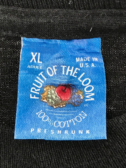 【現状渡し品】【メンズ】 JUNIOR PROM 94 ジュニア プロム 94 FRUIT OF THE LOOM フルーツ オブ ザ ルーム 1994 A NIGHT AT THE OSCARS T-SHIRT 146-260726-rt-07-tagh サイズ：XL カラー：ブラック 万代Net店