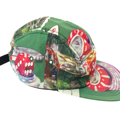 【中古品】【メンズ】 SUPREME シュプリーム 18AW CASINO CAMP CAP カジノ キャンプ キャップ 帽子 185-260716-rt-08-tagh カラー：グリーン 万代Net店