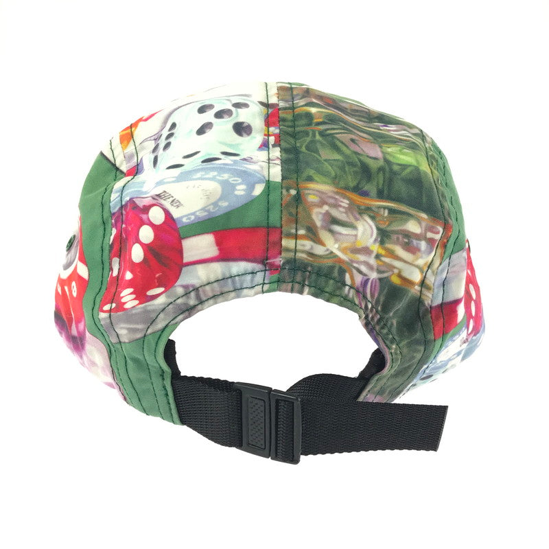 【中古品】【メンズ】 SUPREME シュプリーム 18AW CASINO CAMP CAP カジノ キャンプ キャップ 帽子 185-260716-rt-08-tagh カラー：グリーン 万代Net店