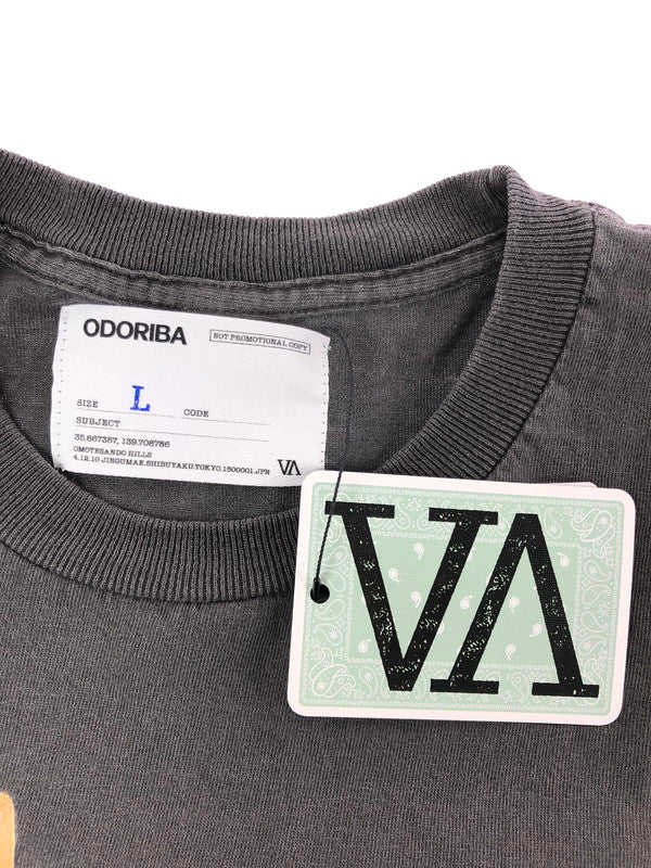 【中古品】【メンズ】 ODORIBA オドリバ MICKEY TEE VBM-56030-0 ミッキー Tシャツ 半袖Tシャツ トップス 147-260715-rt-12-tagh サイズ：L カラー：グレー 万代Net店