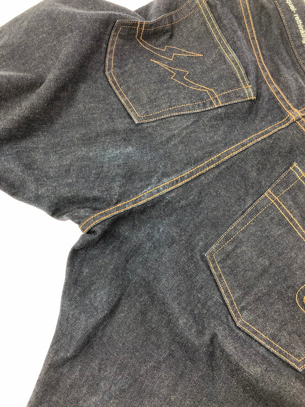【中古品】【メンズ】 SEQUEL シークエル × FRAGMENT DESIGN フラグメント デザイン × WEEKEND ウィークエンド DENIM PANTS デニムパンツ ジーンズ ボトムス 153-260715-rt-26-tagh サイズ：L カラー：インディゴ 万代Net店