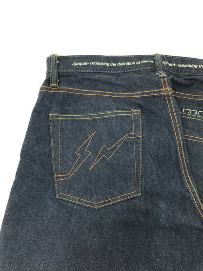 【中古品】【メンズ】 SEQUEL シークエル × FRAGMENT DESIGN フラグメント デザイン × WEEKEND ウィークエンド DENIM PANTS デニムパンツ ジーンズ ボトムス 153-260715-rt-26-tagh サイズ：L カラー：インディゴ 万代Net店