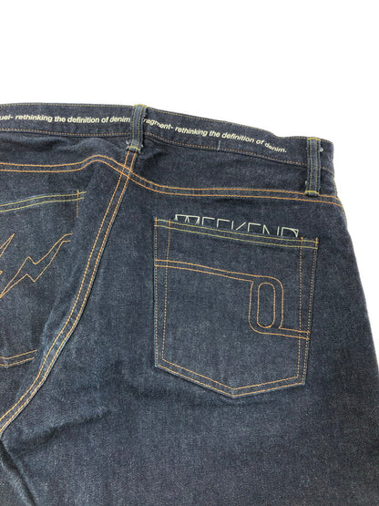 【中古品】【メンズ】 SEQUEL シークエル × FRAGMENT DESIGN フラグメント デザイン × WEEKEND ウィークエンド DENIM PANTS デニムパンツ ジーンズ ボトムス 153-260715-rt-26-tagh サイズ：L カラー：インディゴ 万代Net店