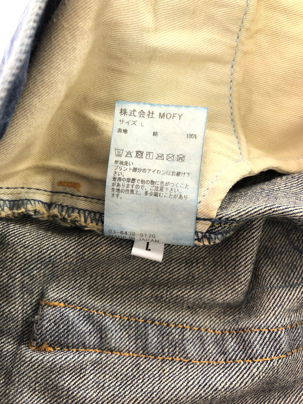 【中古品】【メンズ】 SEQUEL シークエル × FRAGMENT DESIGN フラグメント デザイン DENIM PANTS デニムパンツ ジーンズ ボトムス 153-260715-rt-25-tagh サイズ：L カラー：インディゴ 万代Net店