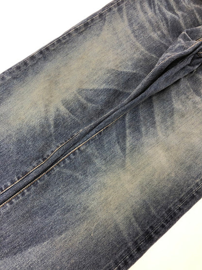 【中古品】【メンズ】 SEQUEL シークエル × FRAGMENT DESIGN フラグメント デザイン DENIM PANTS デニムパンツ ジーンズ ボトムス 153-260715-rt-25-tagh サイズ：L カラー：インディゴ 万代Net店