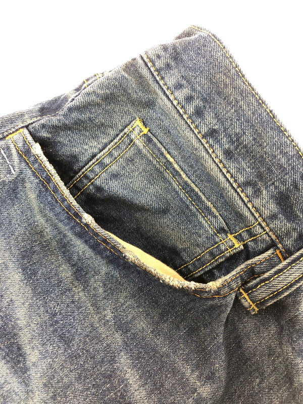 【中古品】【メンズ】 SEQUEL シークエル × FRAGMENT DESIGN フラグメント デザイン DENIM PANTS デニムパンツ ジーンズ ボトムス 153-260715-rt-25-tagh サイズ：L カラー：インディゴ 万代Net店