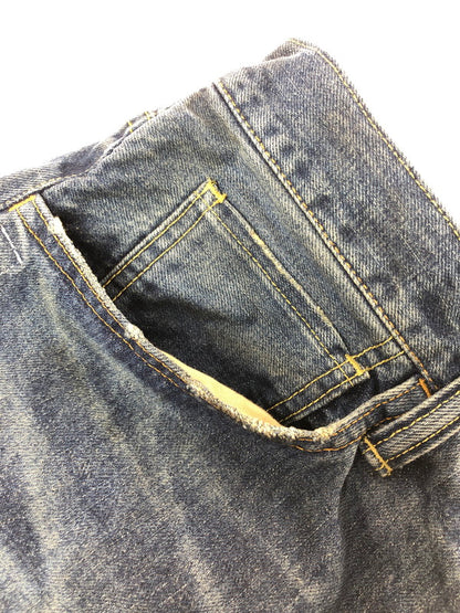 【中古品】【メンズ】 SEQUEL シークエル × FRAGMENT DESIGN フラグメント デザイン DENIM PANTS デニムパンツ ジーンズ ボトムス 153-260715-rt-25-tagh サイズ：L カラー：インディゴ 万代Net店