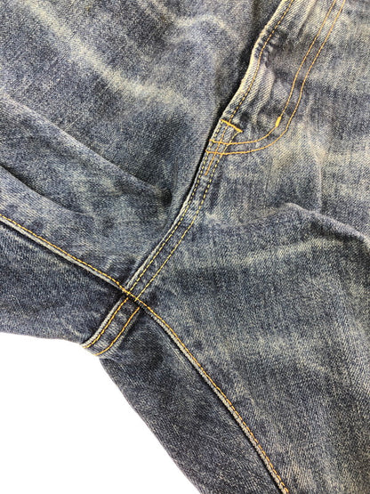 【中古品】【メンズ】 SEQUEL シークエル × FRAGMENT DESIGN フラグメント デザイン DENIM PANTS デニムパンツ ジーンズ ボトムス 153-260715-rt-25-tagh サイズ：L カラー：インディゴ 万代Net店