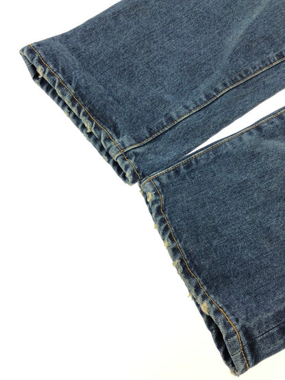 【中古品】【メンズ】 SEQUEL シークエル × FRAGMENT DESIGN フラグメント デザイン DENIM PANTS デニムパンツ ジーンズ ボトムス 153-260715-rt-25-tagh サイズ：L カラー：インディゴ 万代Net店