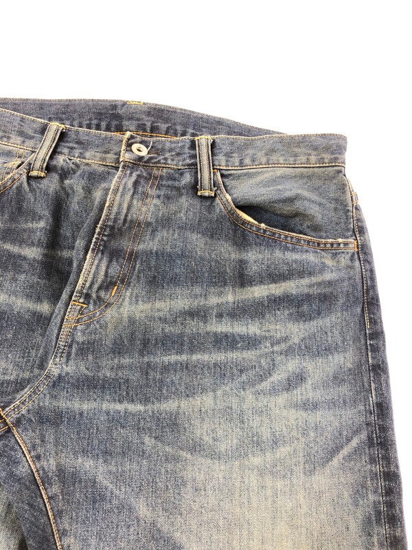 【中古品】【メンズ】 SEQUEL シークエル × FRAGMENT DESIGN フラグメント デザイン DENIM PANTS デニムパンツ ジーンズ ボトムス 153-260715-rt-25-tagh サイズ：L カラー：インディゴ 万代Net店