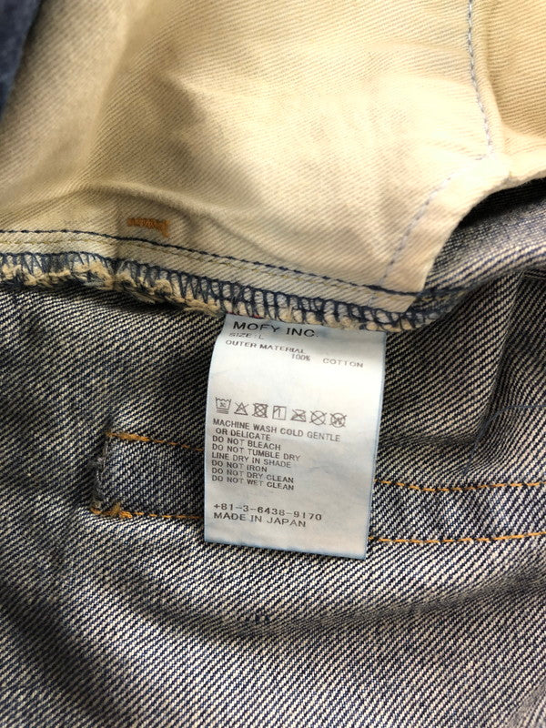 【中古品】【メンズ】 SEQUEL シークエル × FRAGMENT DESIGN フラグメント デザイン DENIM PANTS デニムパンツ ジーンズ ボトムス 153-260715-rt-25-tagh サイズ：L カラー：インディゴ 万代Net店
