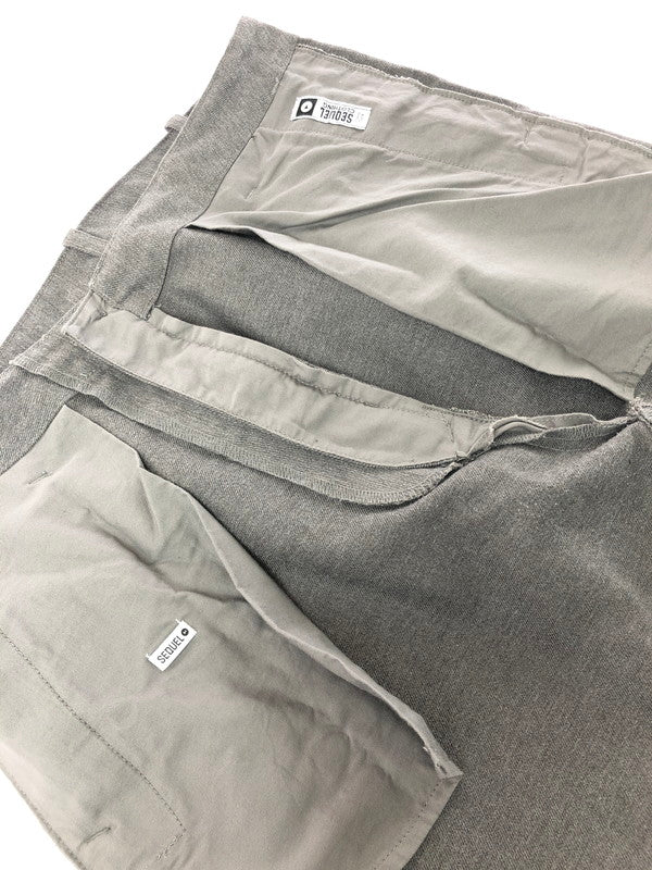 【中古品】【メンズ】 SEQUEL シークエル CENTER PRESS CHINO PANTS センタープレス チノパンツ ボトムス 153-260715-rt-24-tagh サイズ：L カラー：グレー 万代Net店