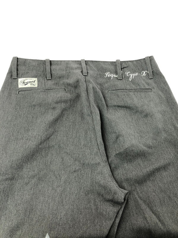 【中古品】【メンズ】 SEQUEL シークエル CENTER PRESS CHINO PANTS センタープレス チノパンツ ボトムス 153-260715-rt-24-tagh サイズ：L カラー：グレー 万代Net店