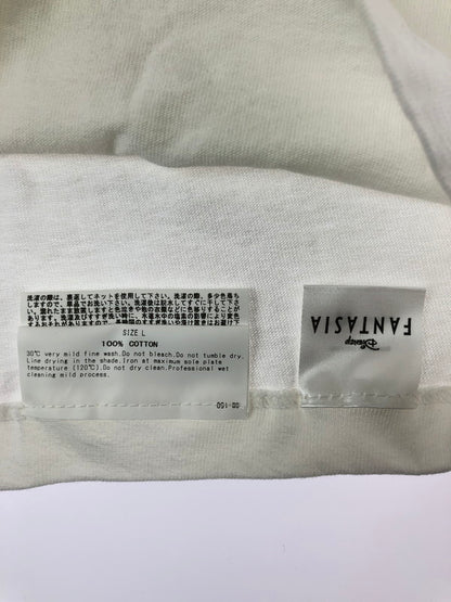 【中古美品】【メンズ】 ODORIBA オドリバ DISNEY BACK PRINT TEE VBM-56040-C ディズニー バック プリント Tシャツ 半袖Tシャツ トップス 147-260715-rt-11-tagh サイズ：L カラー：ホワイト 万代Net店