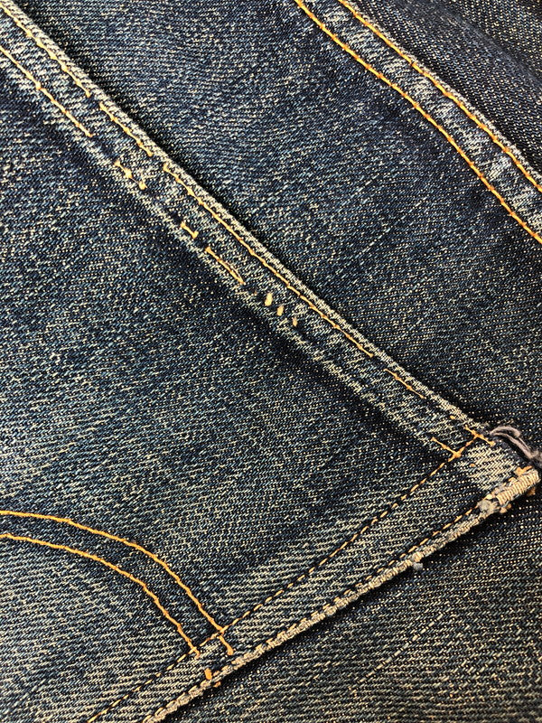 【現状渡し品】【メンズ】 FULL COUNT フル カウント DENIM PANTS 1101S デニムパンツ ボトムス ジーンズ 156-260715-rt-28-tagh サイズ：W34 L36 カラー：インディゴ 万代Net店