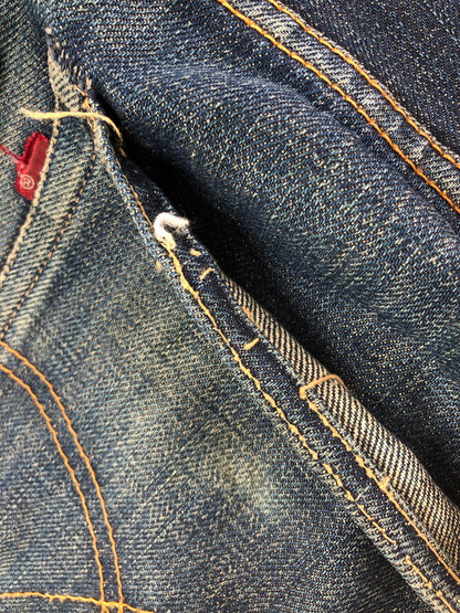 【現状渡し品】【メンズ】 FULL COUNT フル カウント DENIM PANTS 1101S デニムパンツ ボトムス ジーンズ 156-260715-rt-28-tagh サイズ：W34 L36 カラー：インディゴ 万代Net店