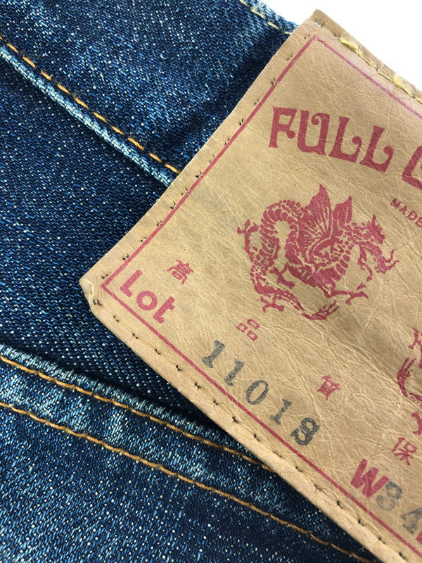 【現状渡し品】【メンズ】 FULL COUNT フル カウント DENIM PANTS 1101S デニムパンツ ボトムス ジーンズ 156-260715-rt-28-tagh サイズ：W34 L36 カラー：インディゴ 万代Net店