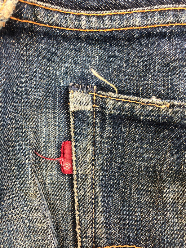 【現状渡し品】【メンズ】 FULL COUNT フル カウント DENIM PANTS 1101S デニムパンツ ボトムス ジーンズ 156-260715-rt-28-tagh サイズ：W34 L36 カラー：インディゴ 万代Net店