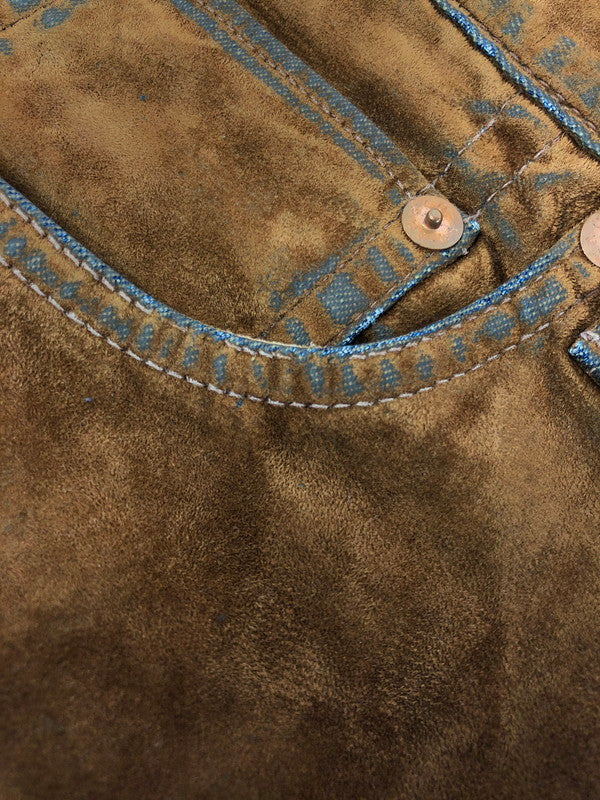 【現状渡し品】【メンズ】 FULL COUNT COLLECTION フルカウント コレクション 90's MOLESKIN PANTS 90年代 モールスキン パンツ ボトムス 156-260715-rt-27-tagh サイズ：32 カラー：ブラウン 万代Net店