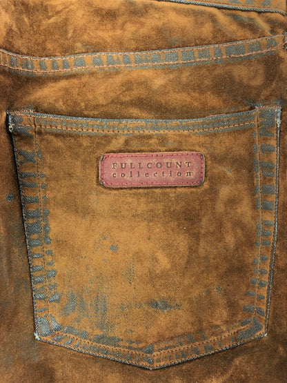 【現状渡し品】【メンズ】 FULL COUNT COLLECTION フルカウント コレクション 90's MOLESKIN PANTS 90年代 モールスキン パンツ ボトムス 156-260715-rt-27-tagh サイズ：32 カラー：ブラウン 万代Net店